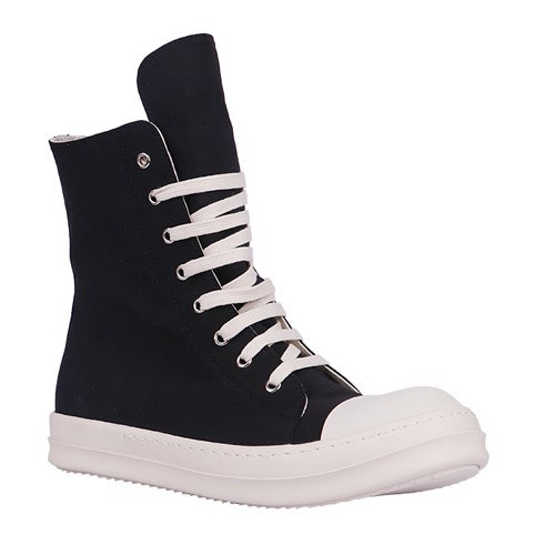 R.O high top classic satin shoes