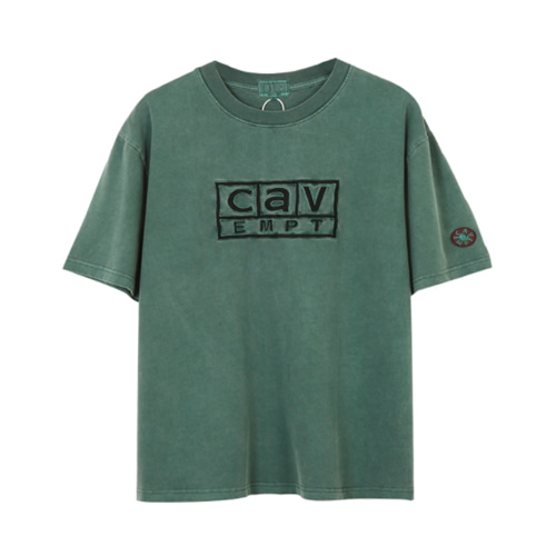 21 C.E LIFE CAVEMPT 페이더드 컬러 반팔 티셔츠
