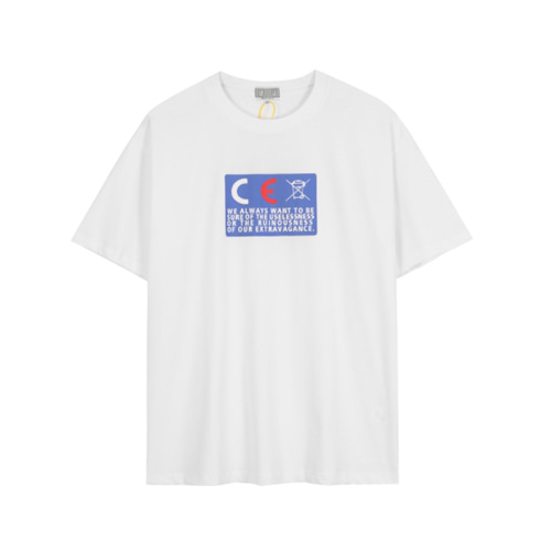 21 C.E LIFE CAVEMPT 뉴스타일 반팔 티셔츠