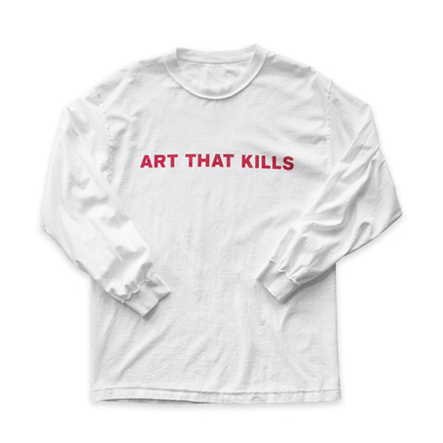 21 Gallery Dept 와일드 아트 양면 착용 티셔츠