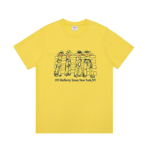MQY NOA 뉴욕 카우보이 반팔 티셔츠(2color)
