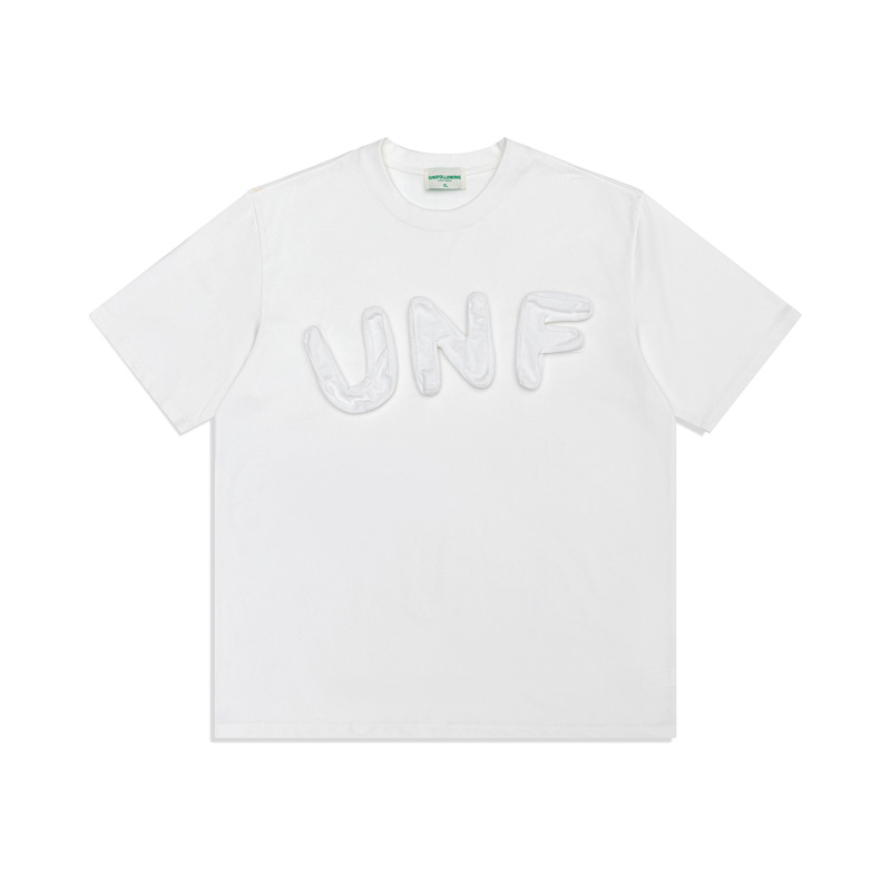 MNN UNF 심플 레터링 티셔츠 (2color)